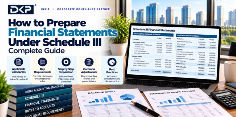 Schedule III financial statements
