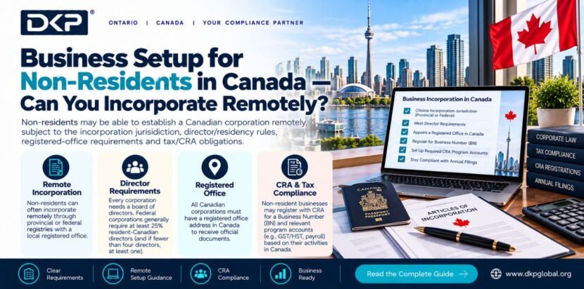 Business Setup for Non-Residents in Canada