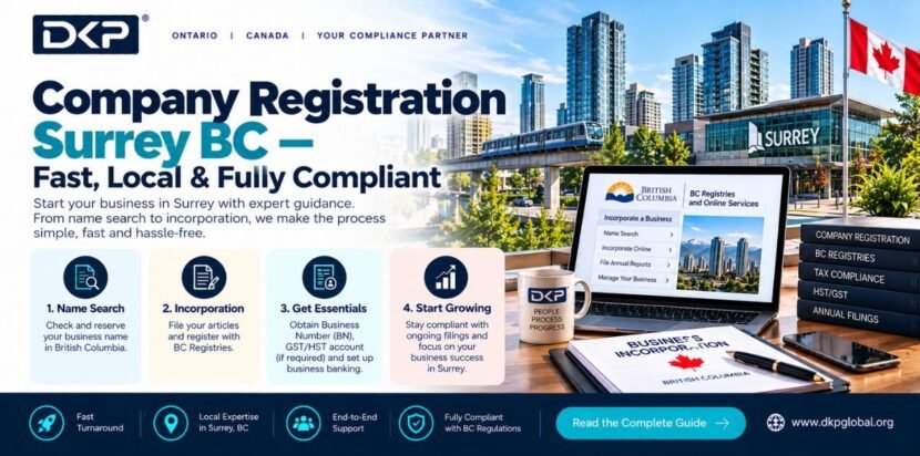 Company Registration Surrey BC
