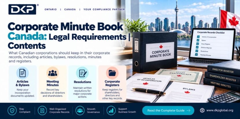 Corporate Minute Book Canada