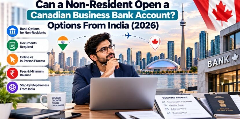 Can a Non-Resident Open a Canadian Business Bank Account? Options From India (2026)