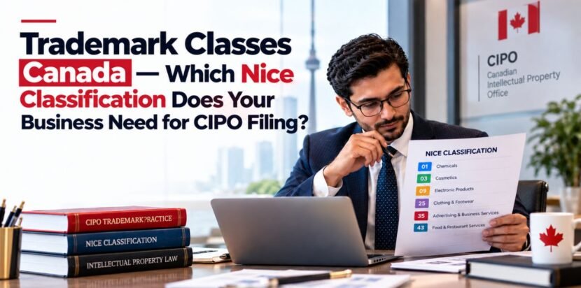Trademark Classes Canada — Which Nice Classification Does Your Business Need for CIPO Filing?